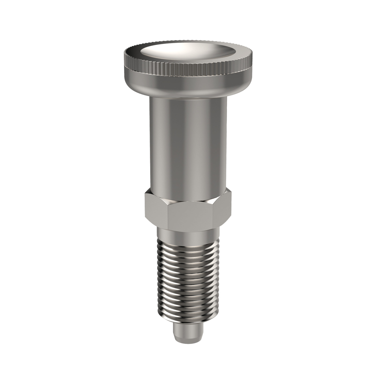 Index Plungers - Pull Grip Fully stainless steel non-locking index plunger. This corrosion-resistant construction makes it suitable for the demands of food processing, pharmaceutical or water treatment applications.