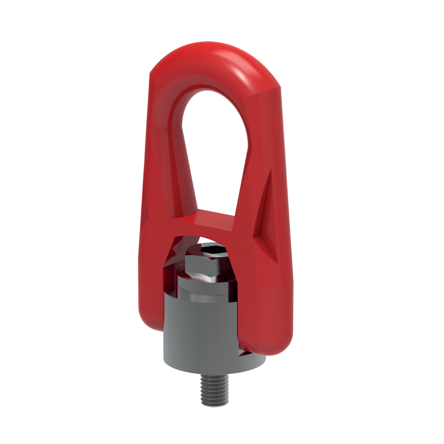 63050.W0027 Double swivel lifting ring M27 High tensile steel - M27x3,00