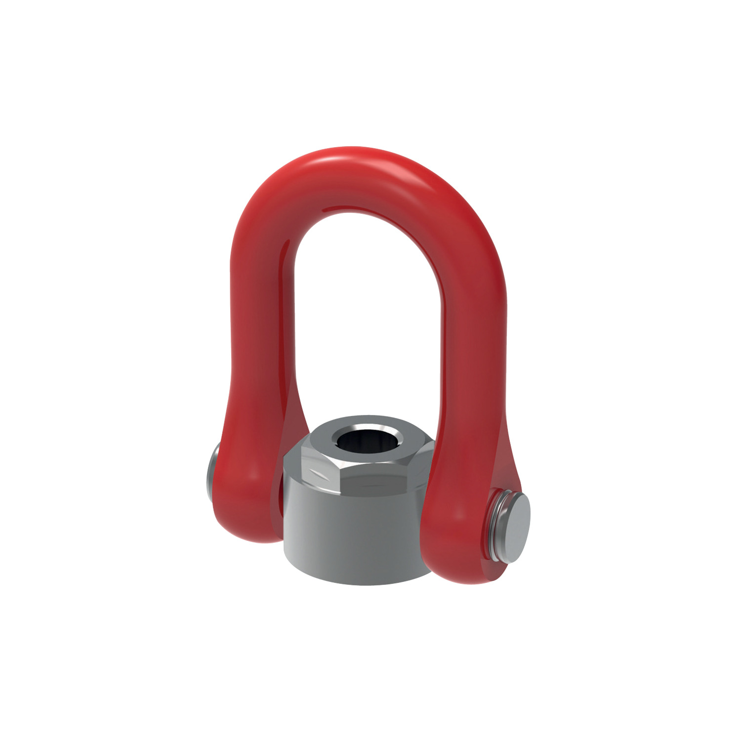 63084.W0030 Double swivel lifting shackle nut M30 High tensile steel - M30x3,5