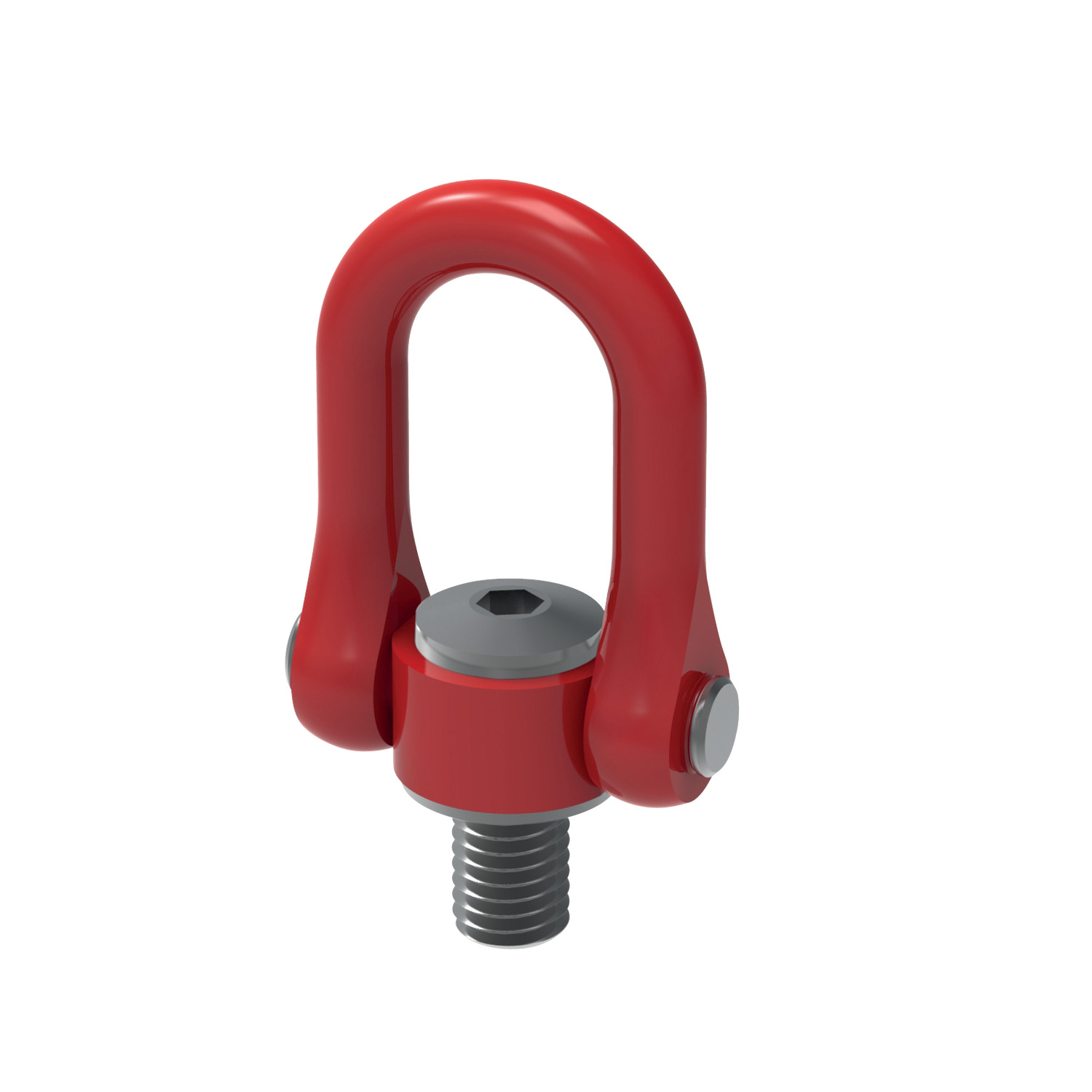 63080.W0042 Double swivel lifting shackle M42 High tensile steel - M42x4,5