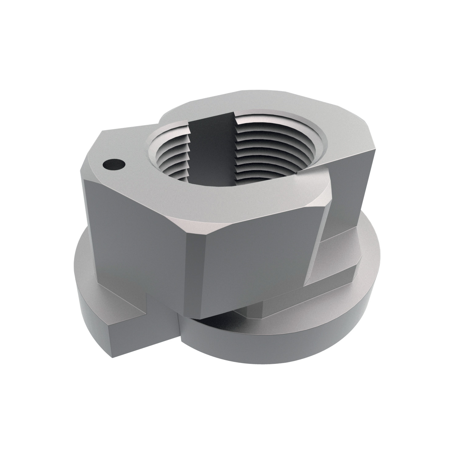 24502.W0106 Fast Nut - With Collar Heat treated steel - M 6 - 3,0 - 14 - 11