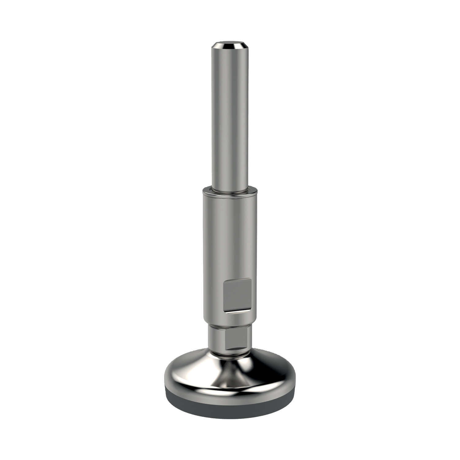 Product 34772, Hygienic Levelling Feet stainless steel, with rubber pad / 