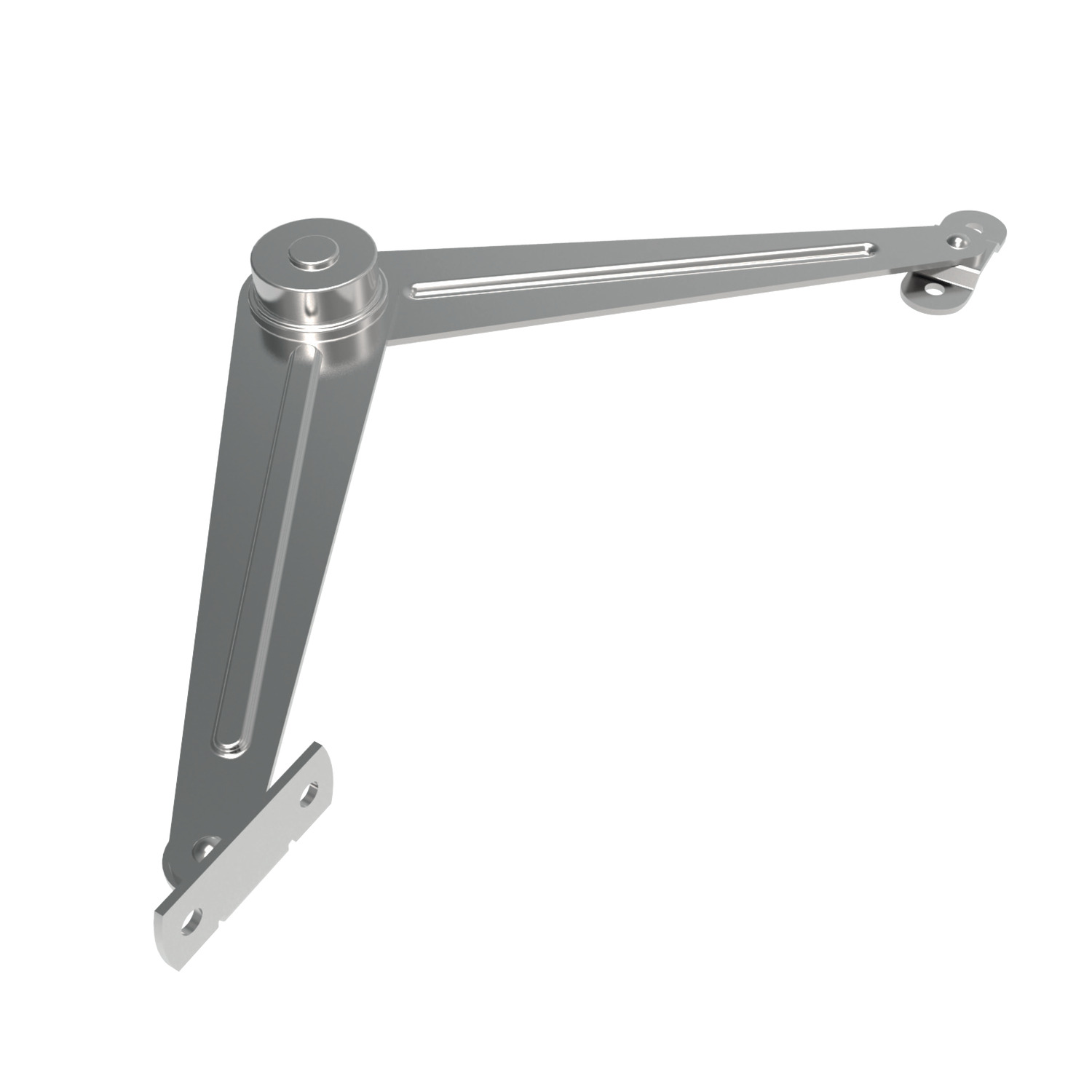 Lid Stays - Upward Opening Lid Made in Steel, Fitted with positioning spring and steel ball at pivot point to provide positive stop. Right and left handed available.