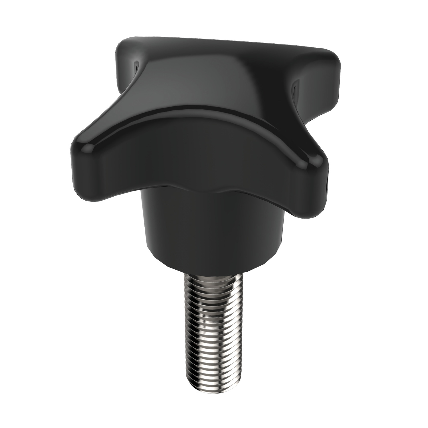 Palm Grips Screw material is steel, galvanised or stainless steel A2. Grip material is duroplast, black. Sold in multiples of 10.