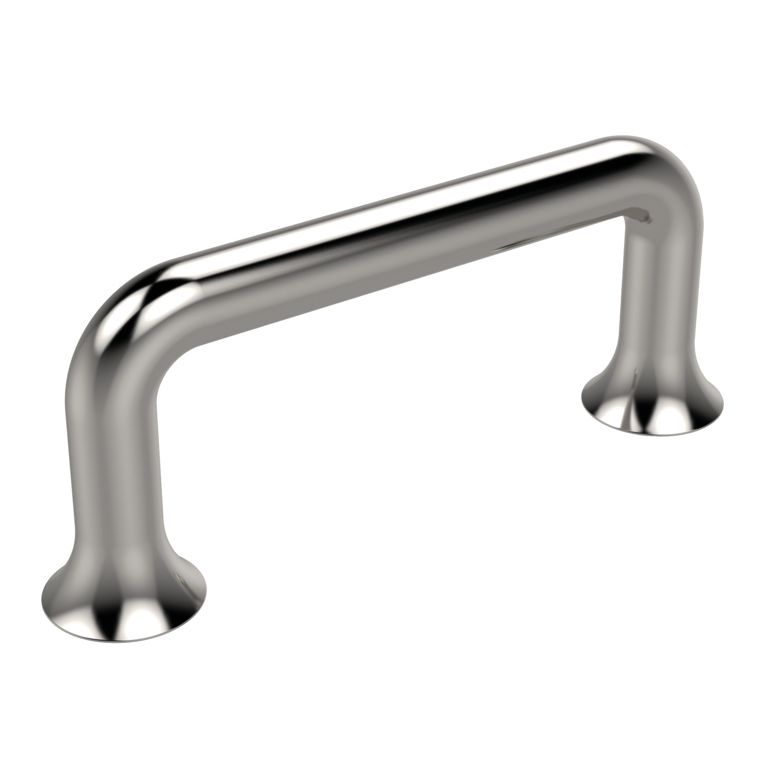 Pull Handles AISI 303 steel with a trumpet like design that makes it easy to clean thoroughly, making them particularly suitable for hygienic areas.