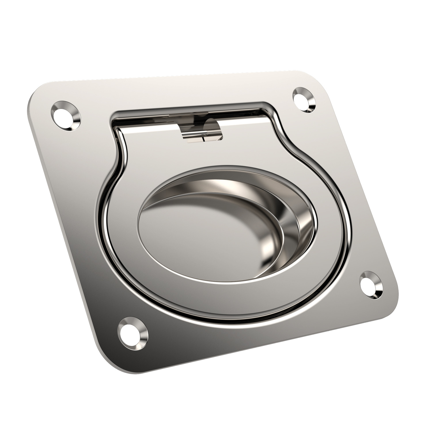 Product 79711, Ring Pulls, Recessed stainless steel / 
