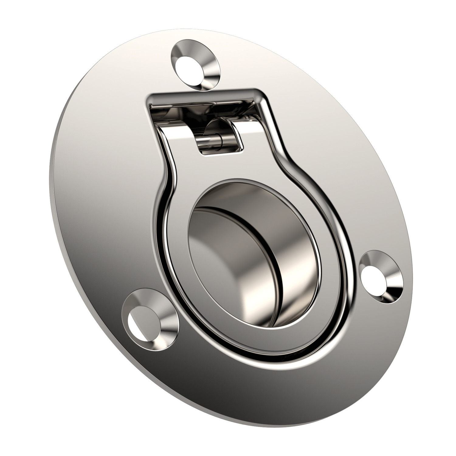 Product 79730, Ring Pulls, Recessed stainless steel / 