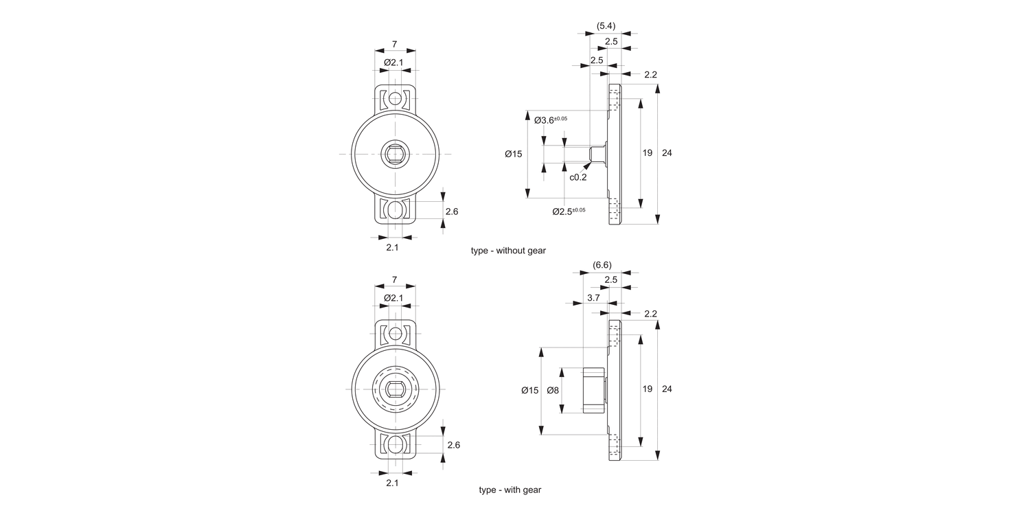 Q3020 Rotary Dampers