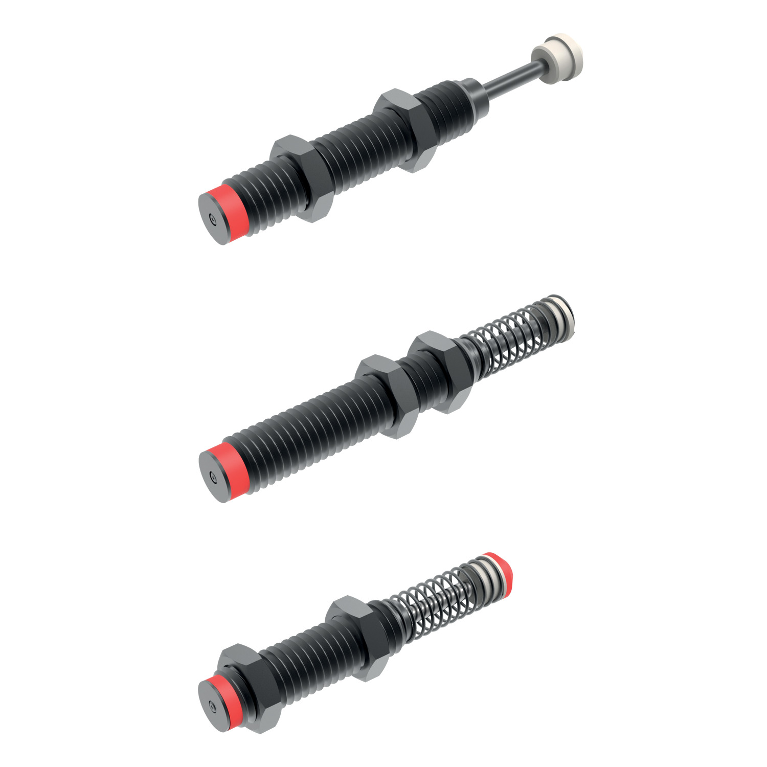 Product 68008, Shock Absorbers, Self Compensating M14 - M20, non-adjustable / 