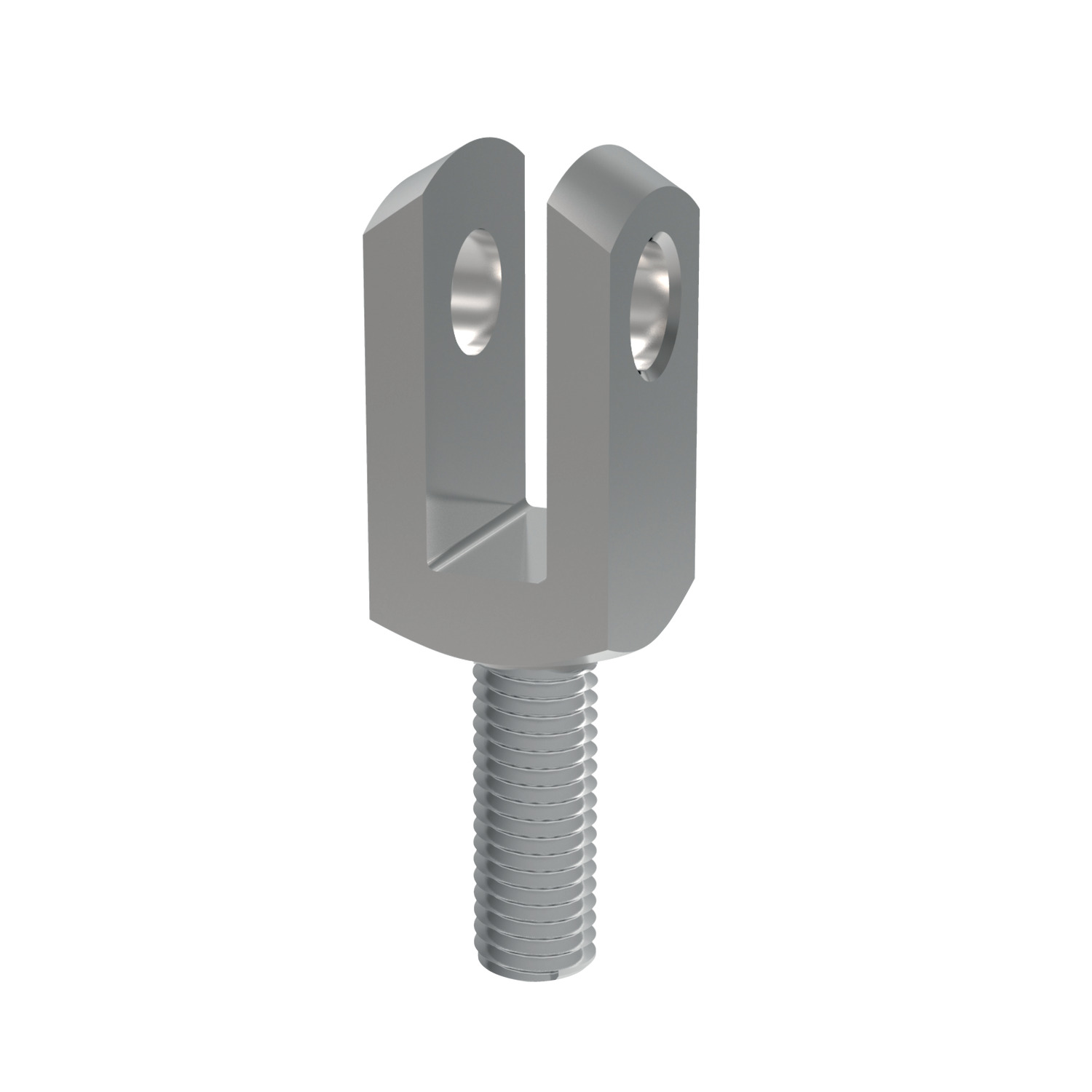 65641.W0008 Male Clevis Joints - Zinc plated steel. 8x16 - Left - 8 - 16