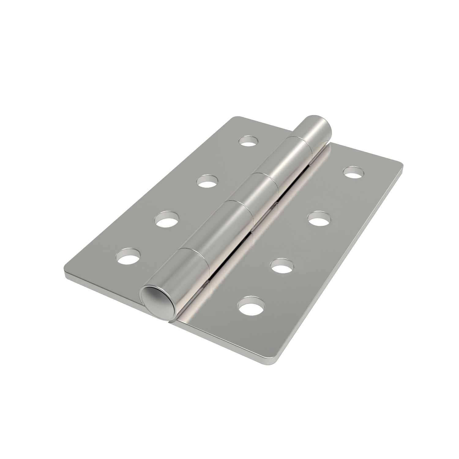 Product S0780, Surface Mount - Leaf Hinge screw mount - stainless steel / 