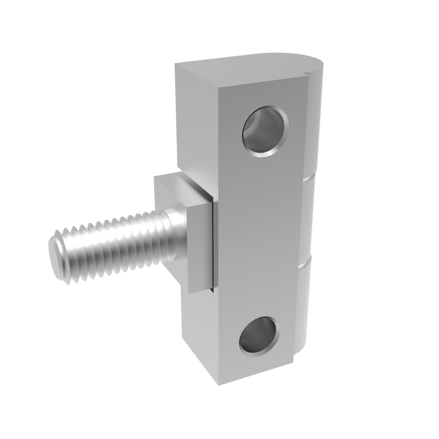 S1174.AW0010 Surface Mount Hinge intergrated stud & screw mount