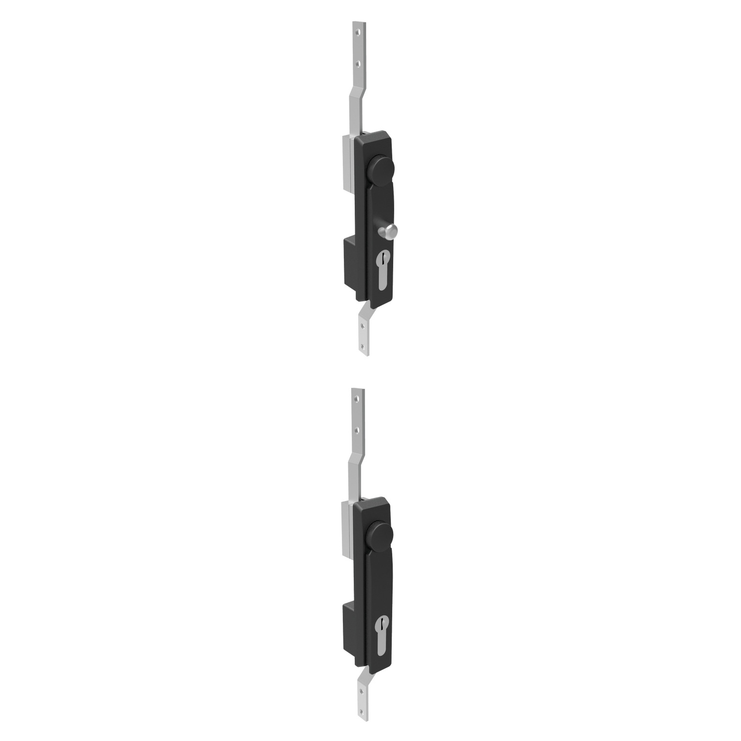 B2088.AW0320 Swing Handles with 3 point latching,  rod control, plastic