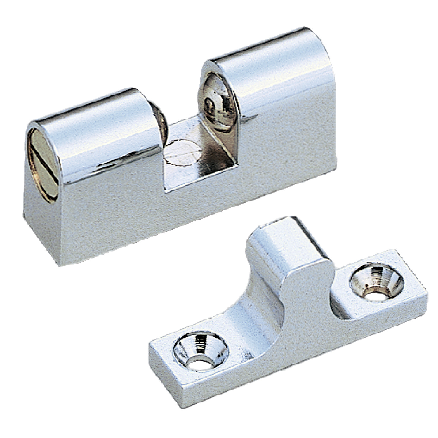 Tension Catches Zinc alloys tension catches. Available in two sizes upto 3,9Kgf pulling force.