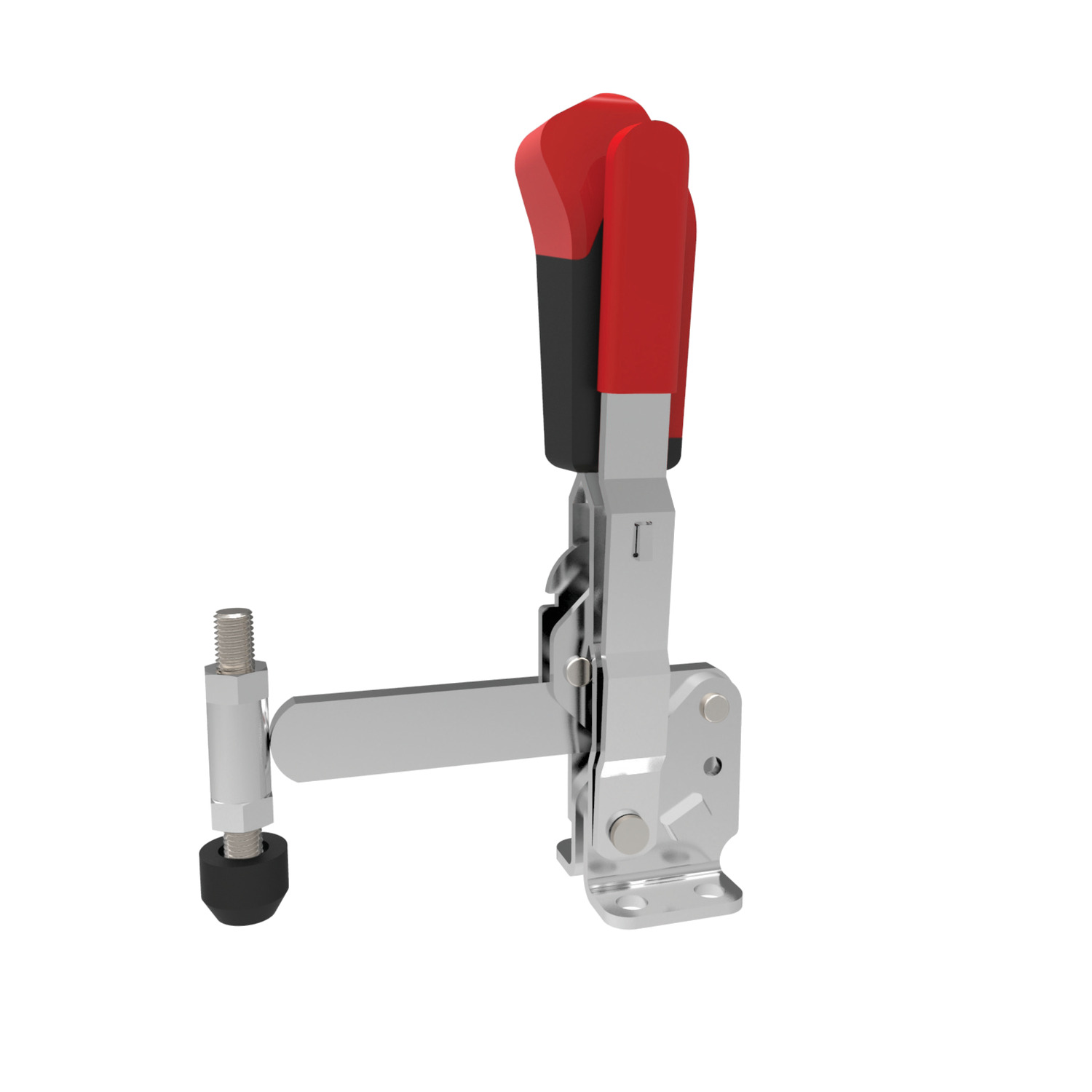 Product 40160, Vertical Acting Toggle Clamps safety lever - solid arm - horizontal base / 