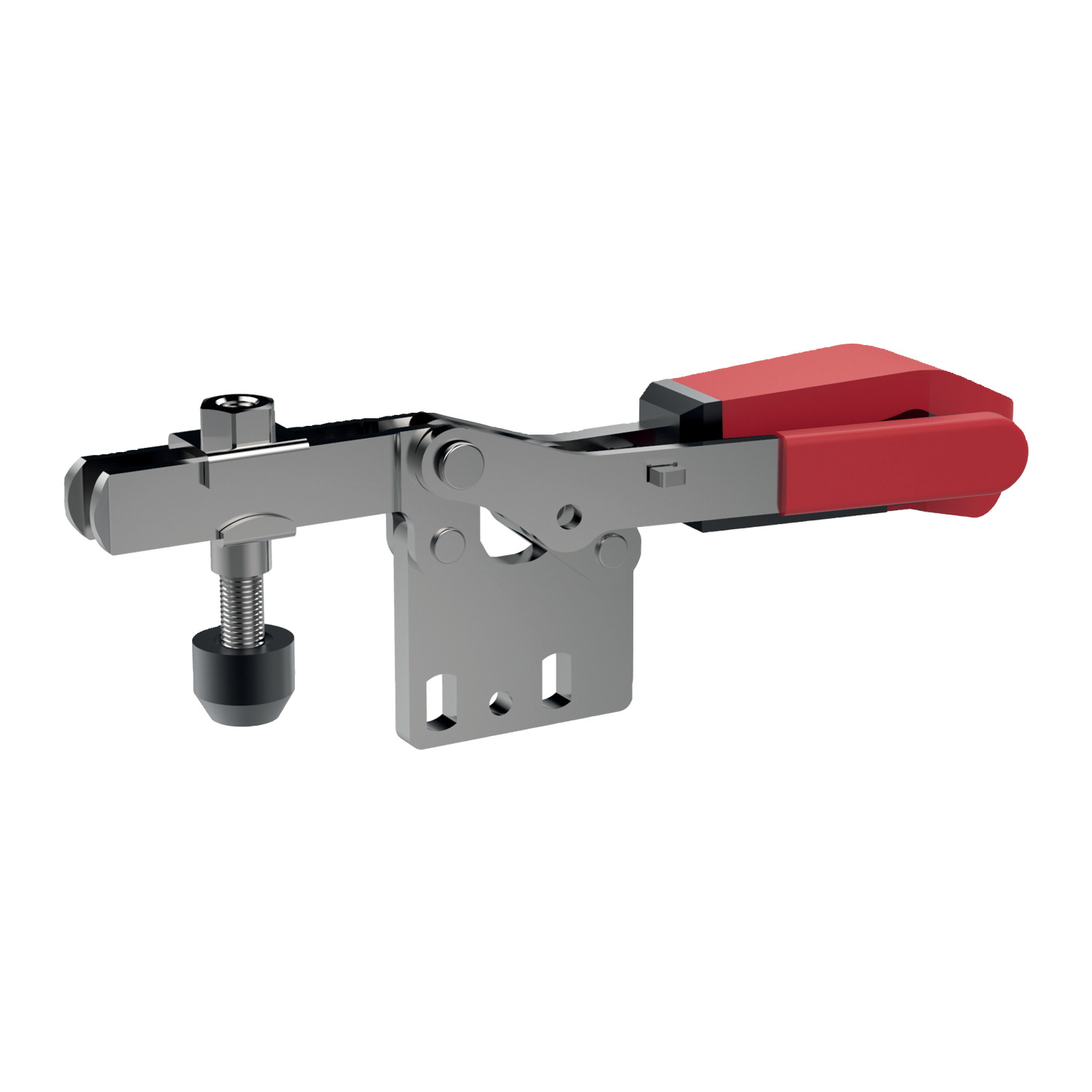 Product 41060.1, Horizontal Toggle Clamps safety lever - open arm - vertical base / 
