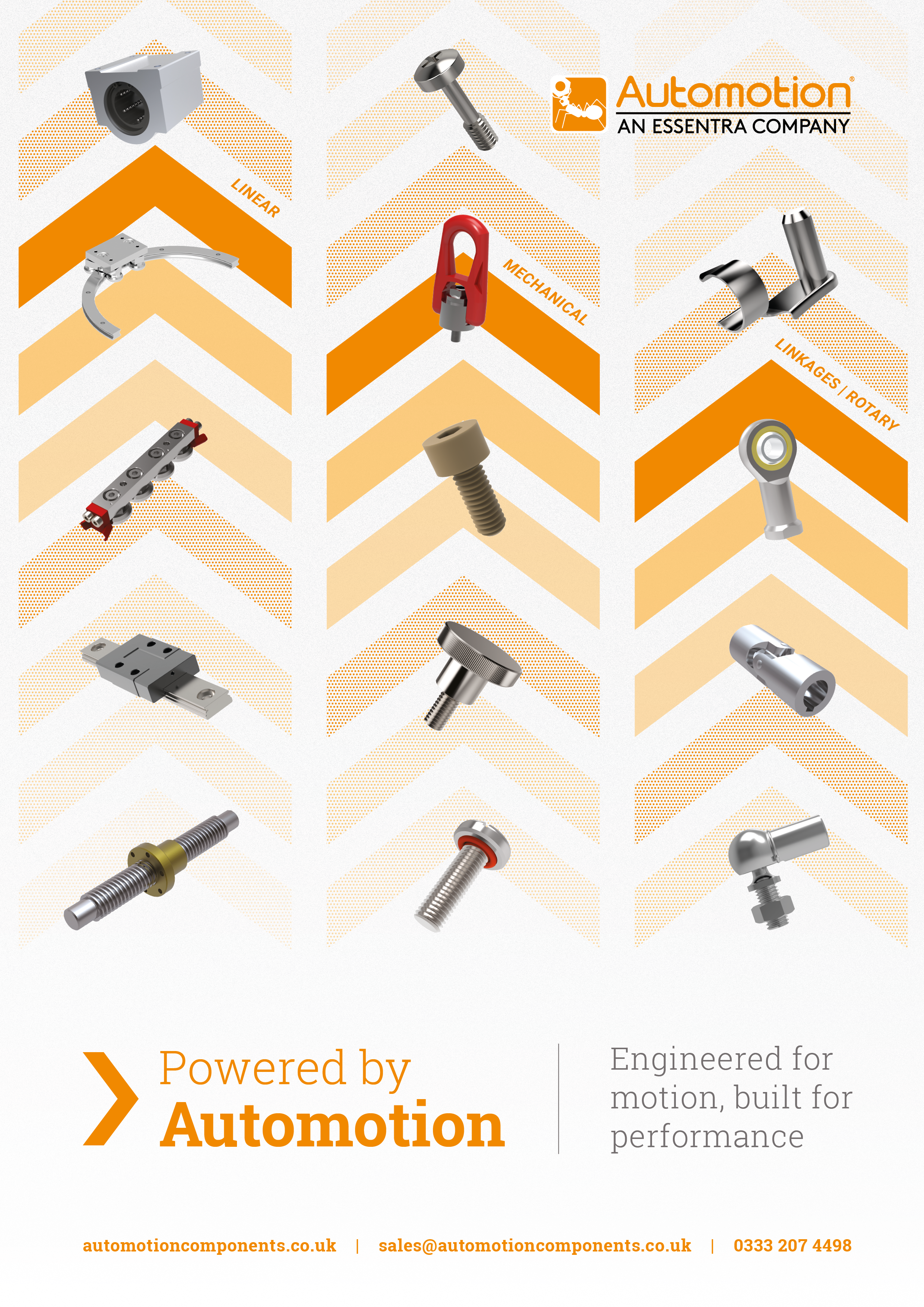 Front cover of Powered by Automotion catalogue