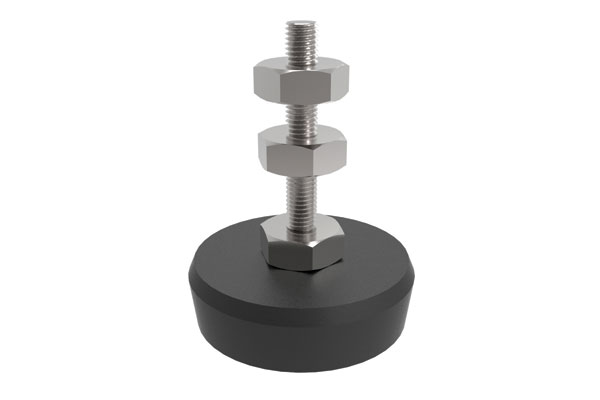 Ball head precision levelling adjuster KVS 40-17.5 stainless steel 