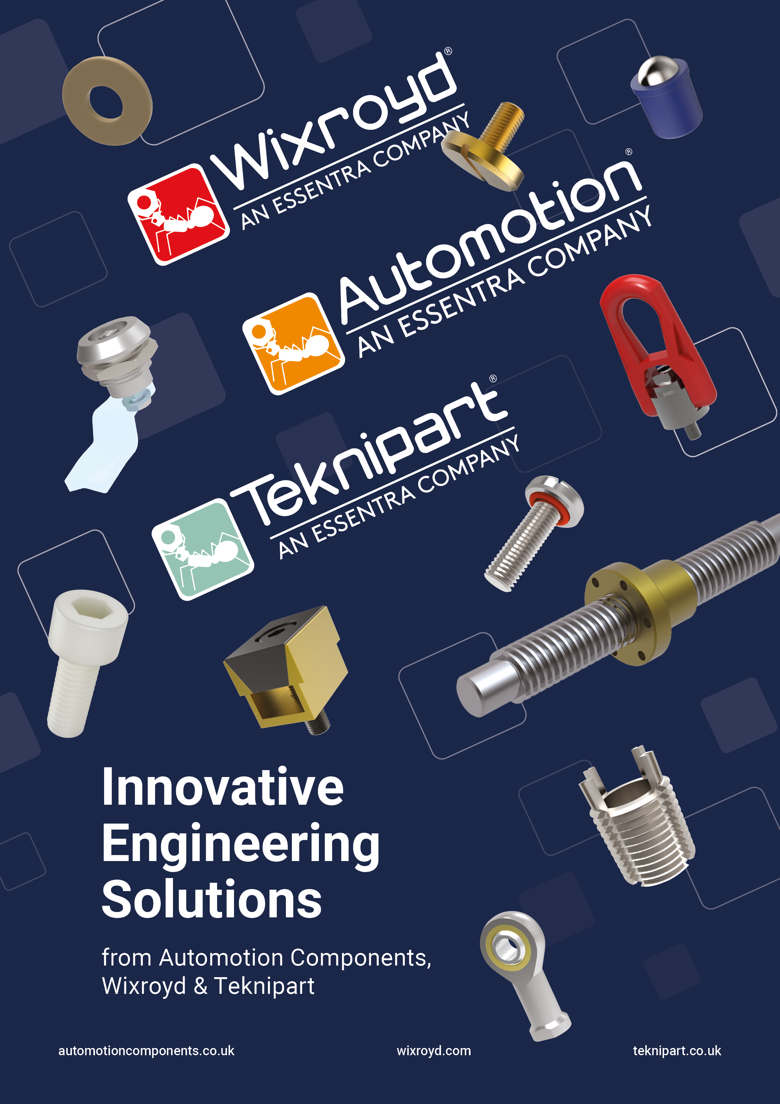 Front cover of the Wixroyd Group's Innovative Engineering Solutions catalogue