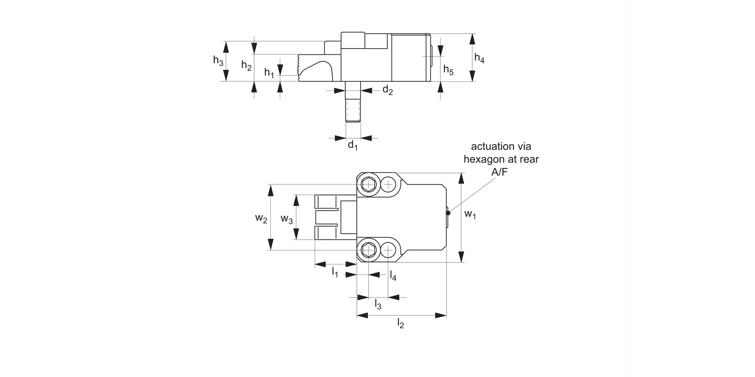 11042 2.2 Ton Clamp - Serrated Face