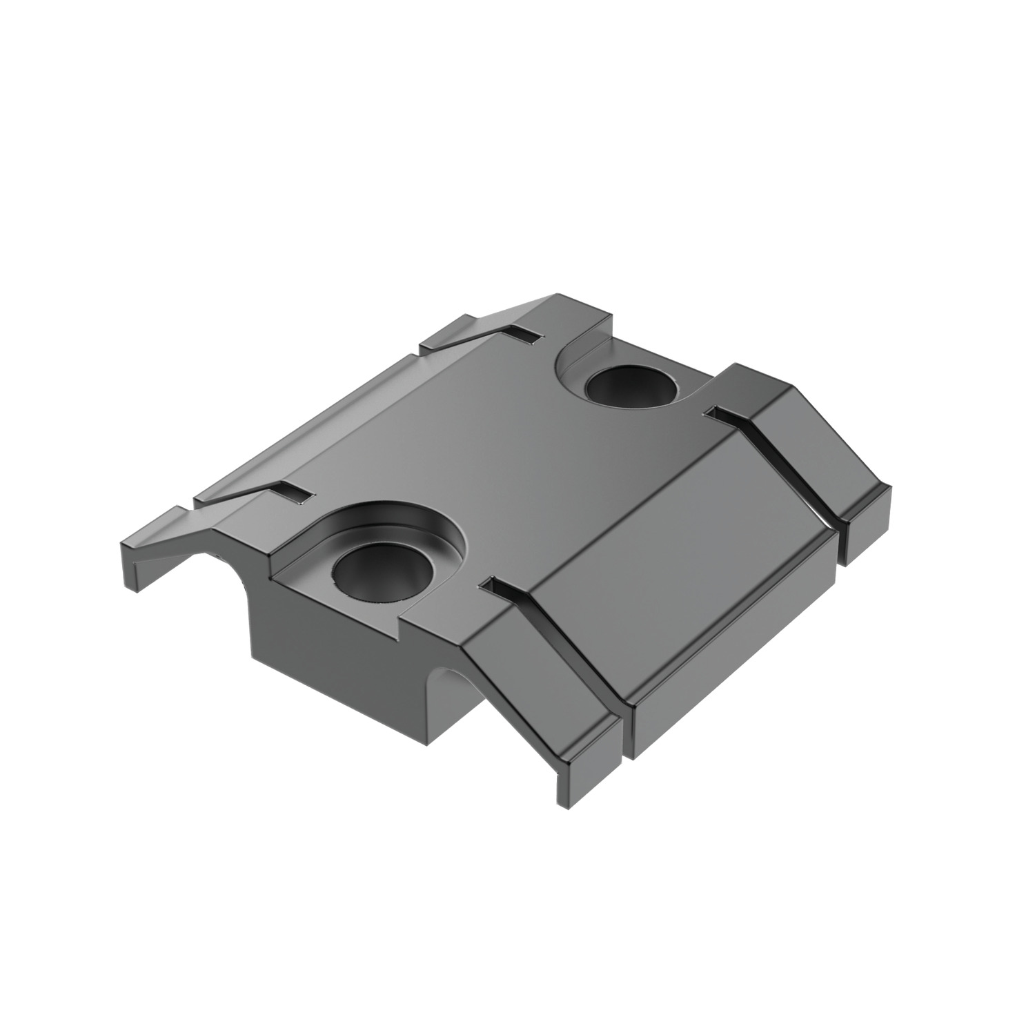 11041 2.2 Ton Finger Clamp - Fixed Stop