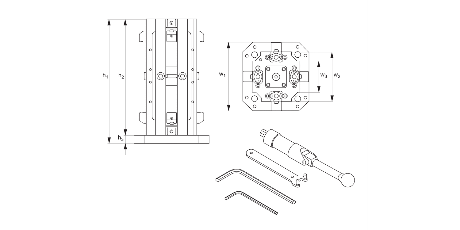 19762 8 Station Vice - ReLock 8