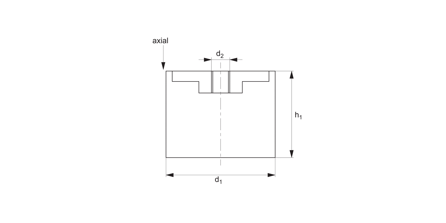 61202 Anti-vibration Feet