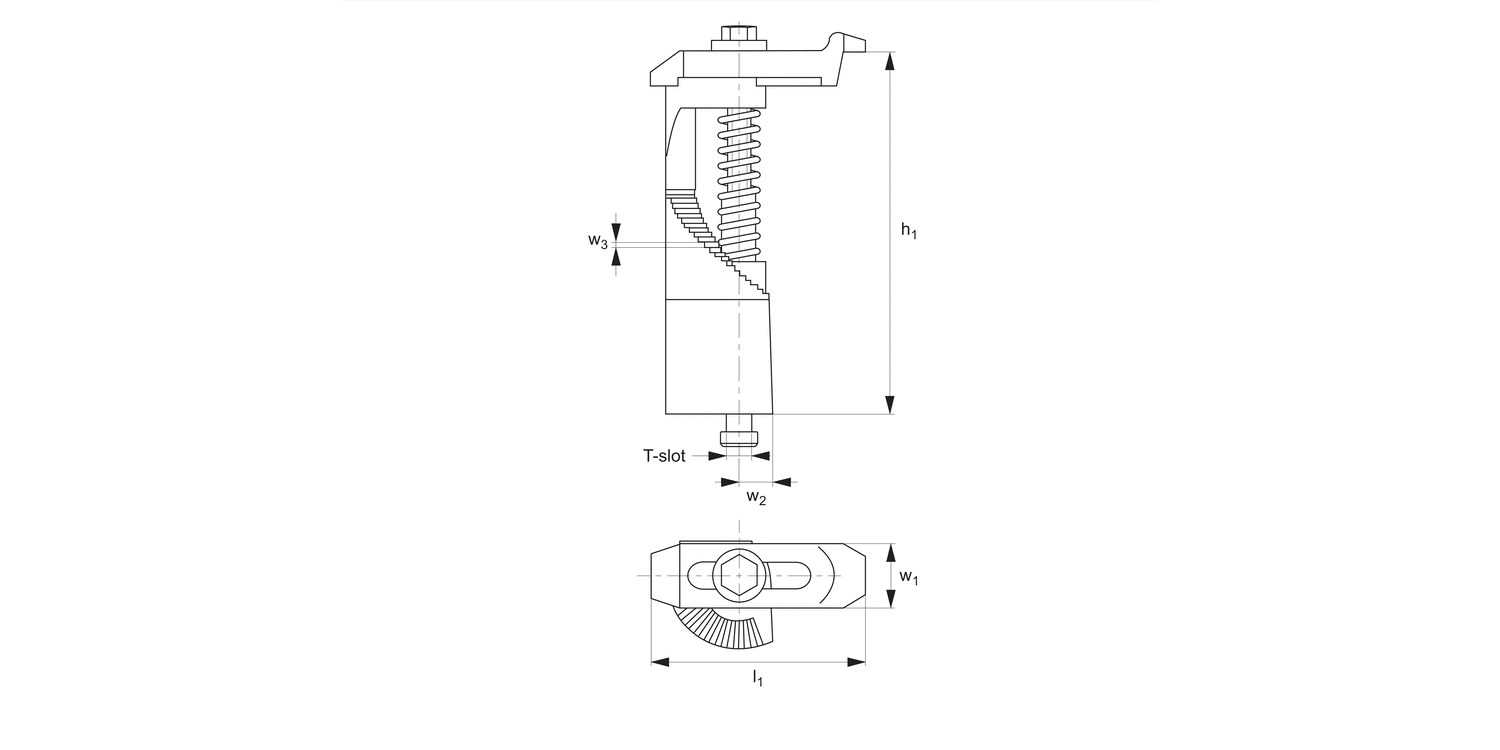 10550 Adjustable Step Pillar Clamps