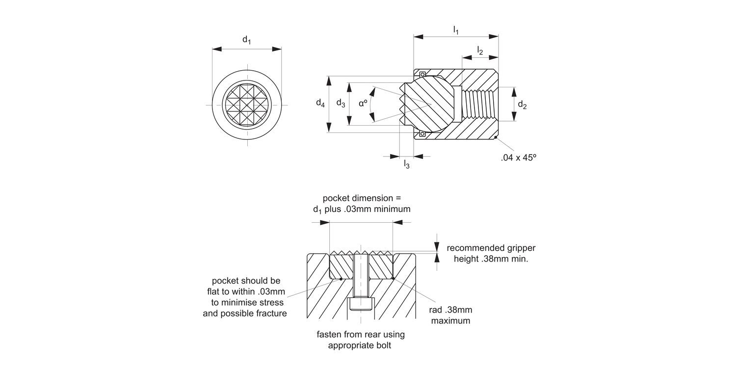 35540.1 Grippers - Self Aligning - HTS