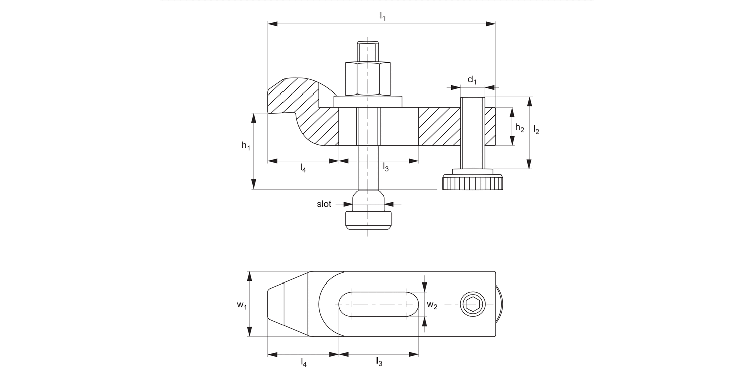 10500 Adjustable Goose Neck Clamps