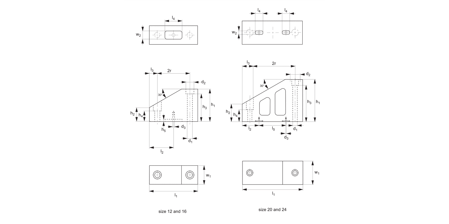 12706 Angle Block - 120°