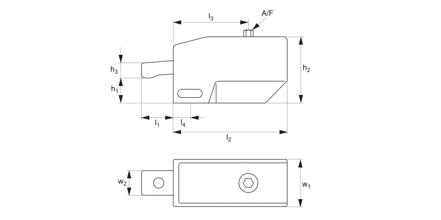 10670 Retractable Arm Clamps