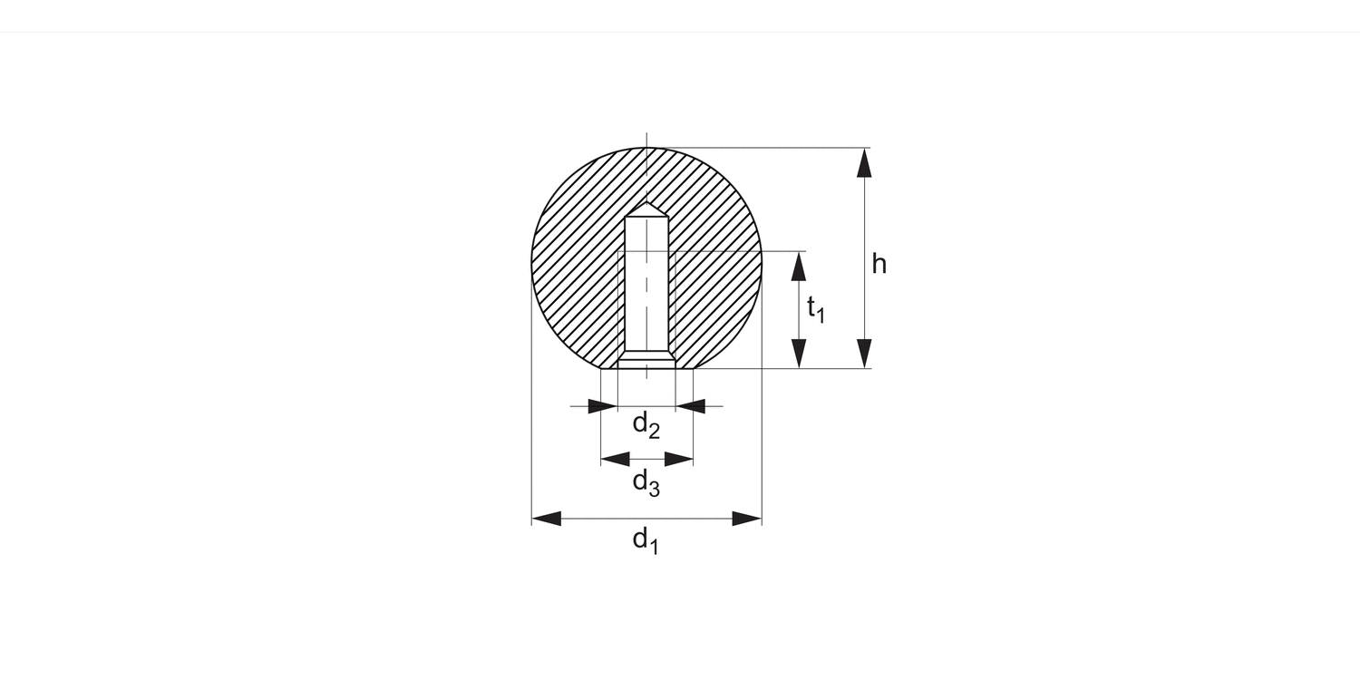 73002 Ball Knobs - Steel