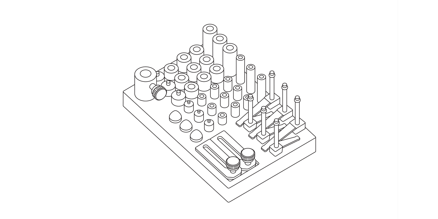 19310 Basic CMM Fixturing Set
