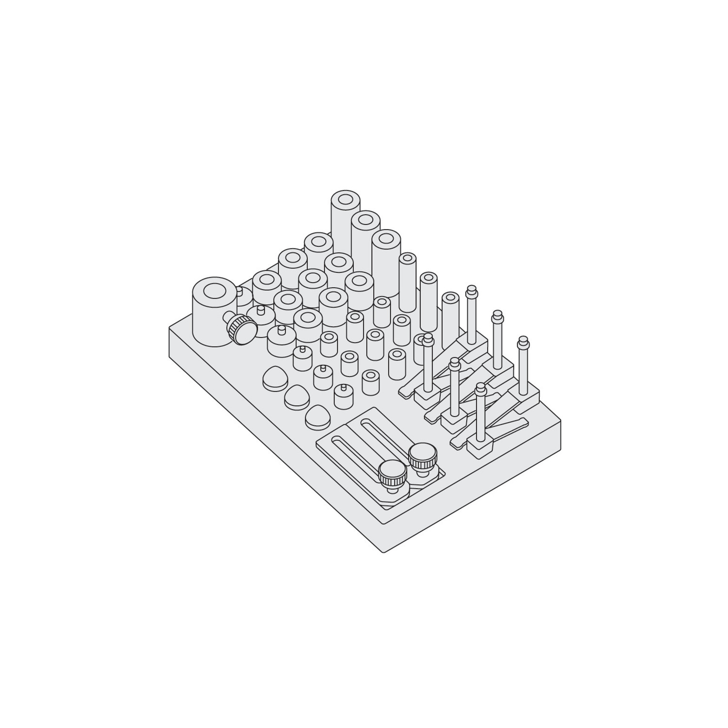 19310 Basic CMM Fixturing Set