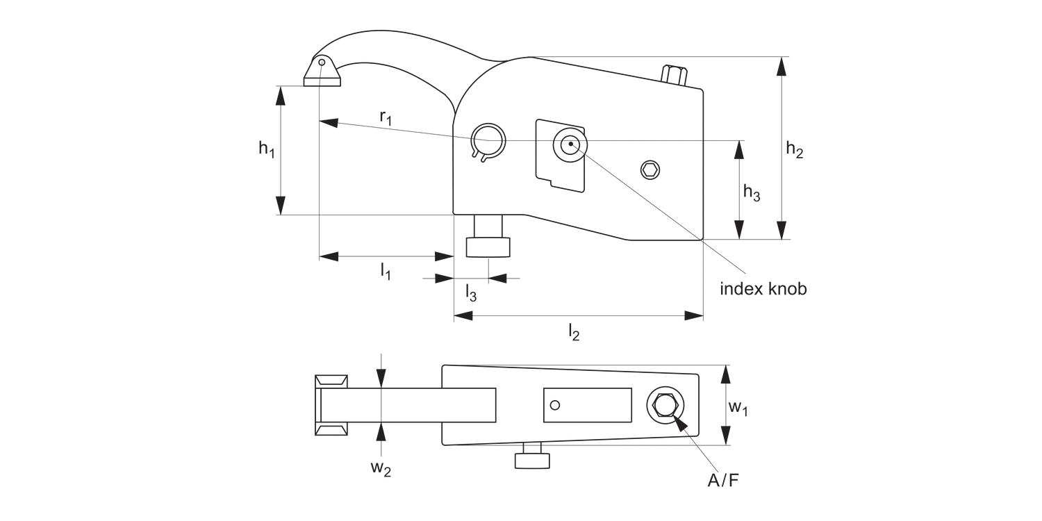 10661 Big Block Clamps