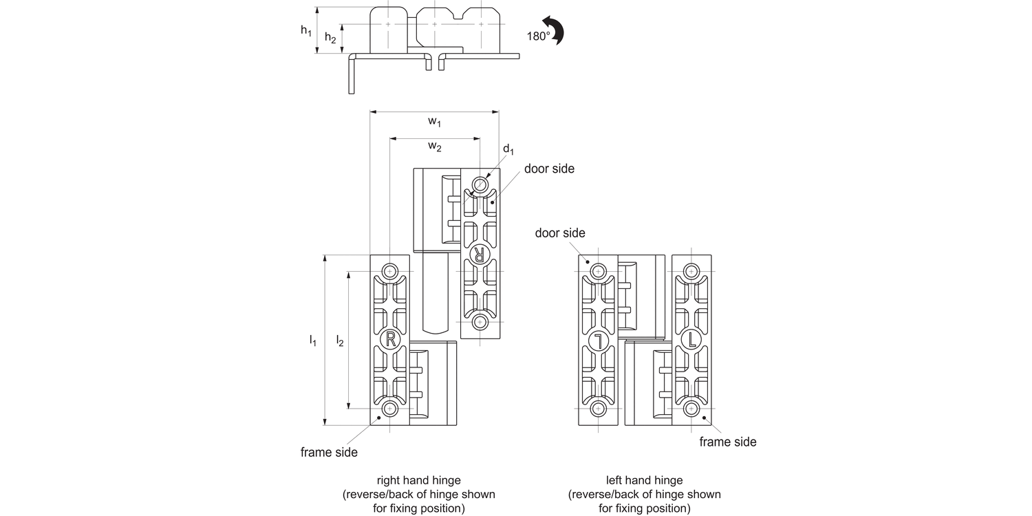 S2406 Cabinet Hinges