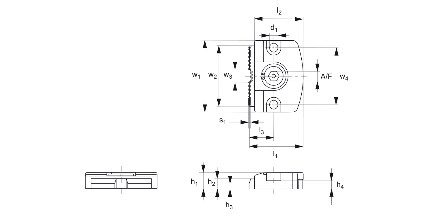 10980.1 Low Profile Cam Edge Clamps