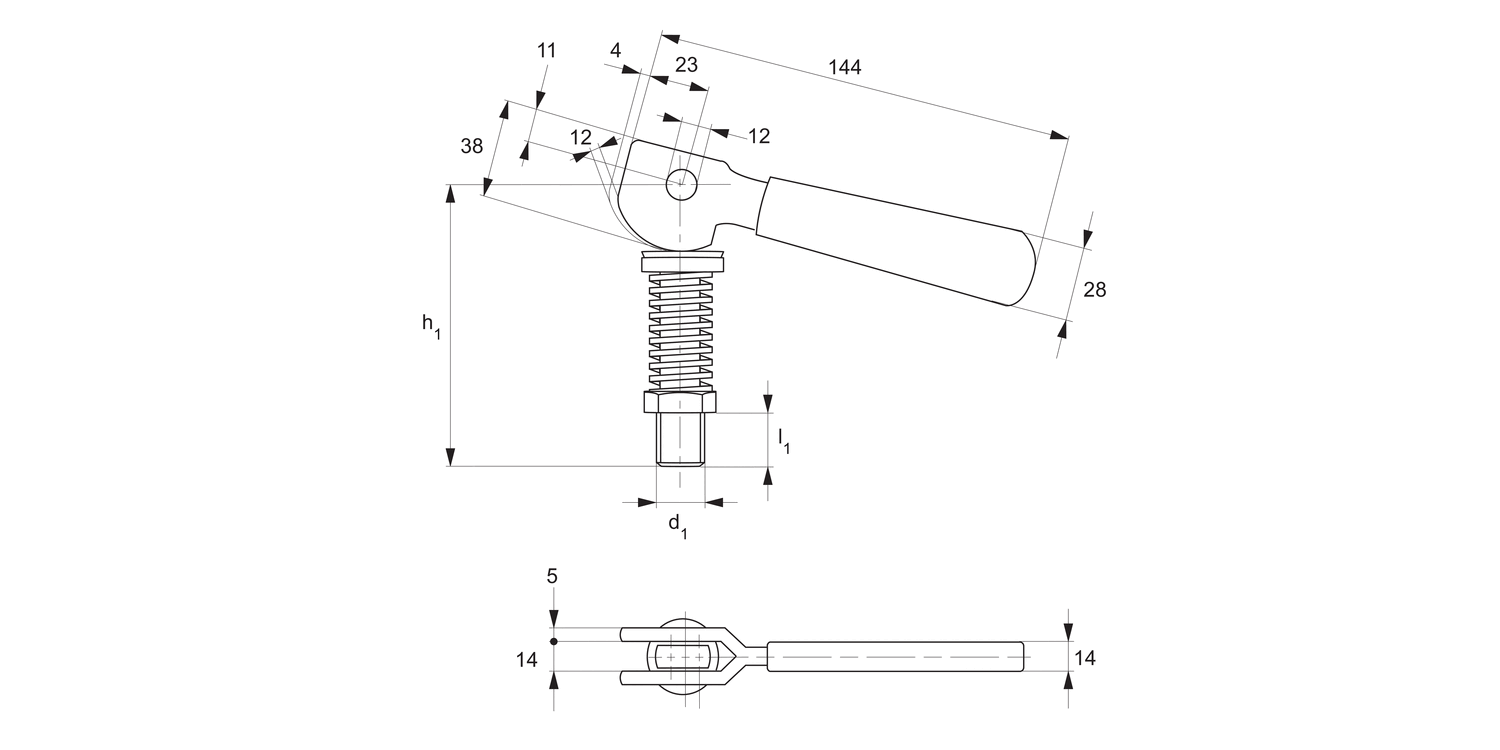 18080 Cam Levers - Double Surface