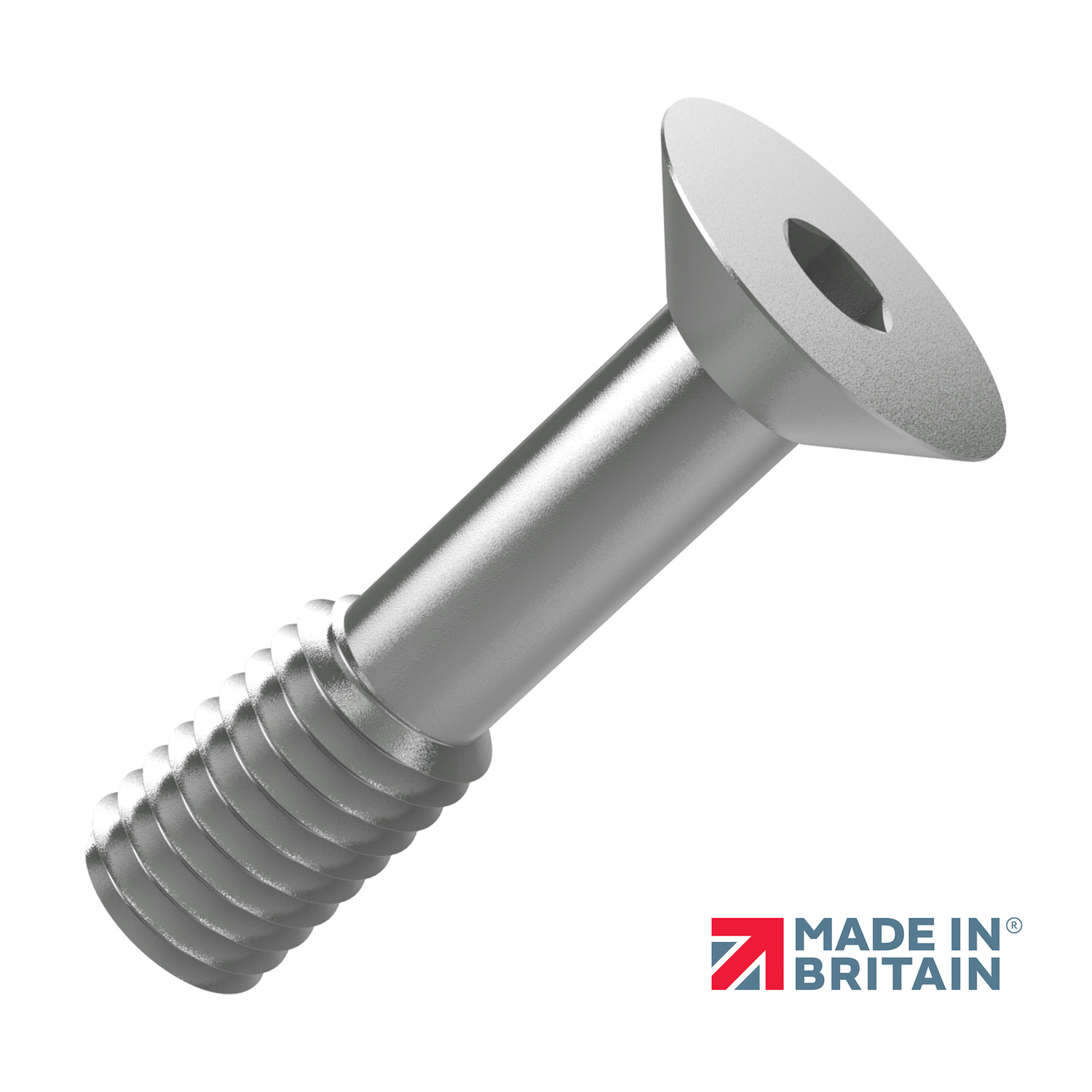 36684.Ti - Captive Screws - Countersunk