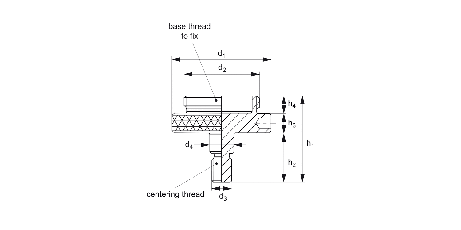 15062 Centering Pad - Threaded