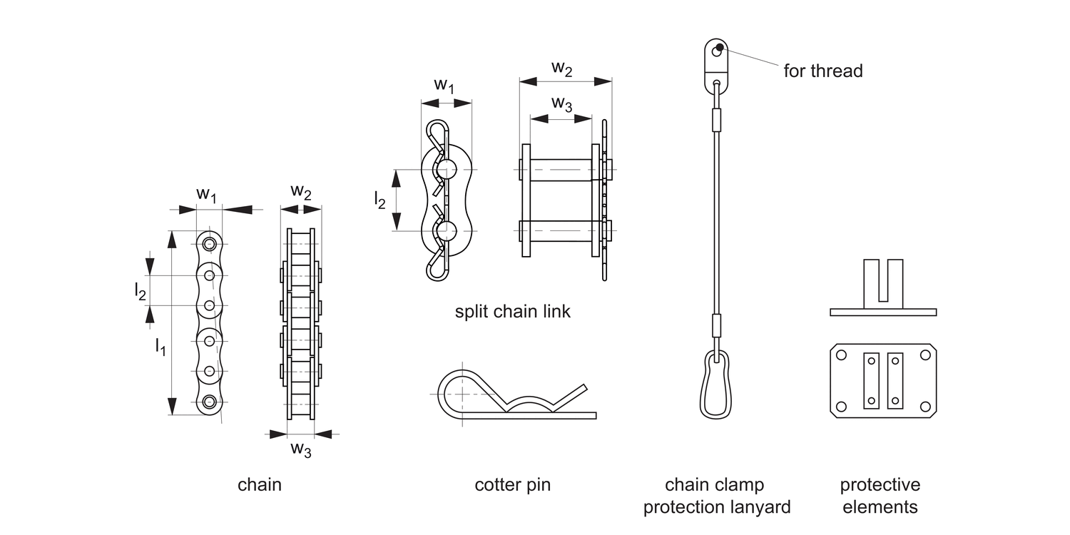 12705 Chain Clamp Accessories