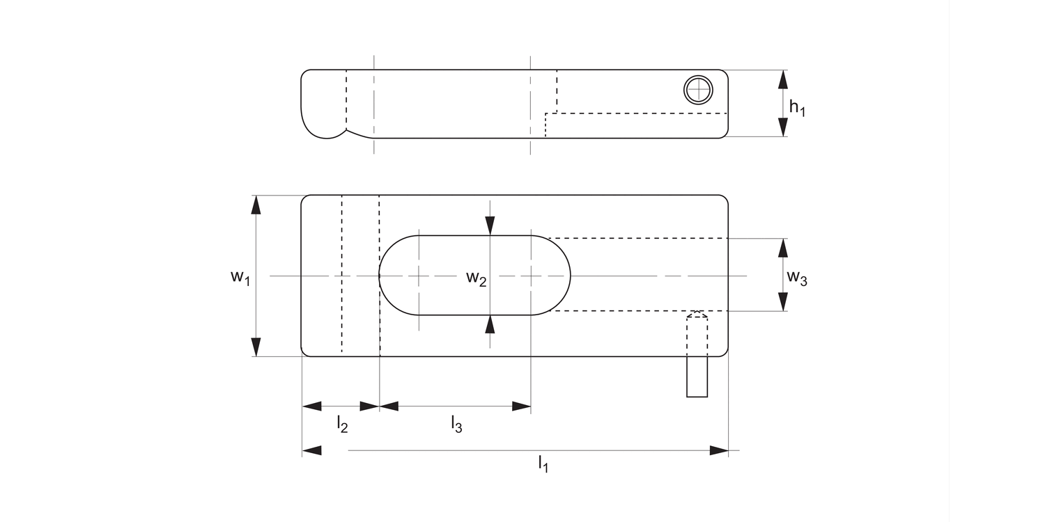 18200 Clamp With Stop Pin