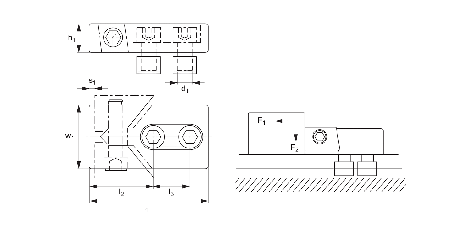 12200 Clamping Jaws - Low Height