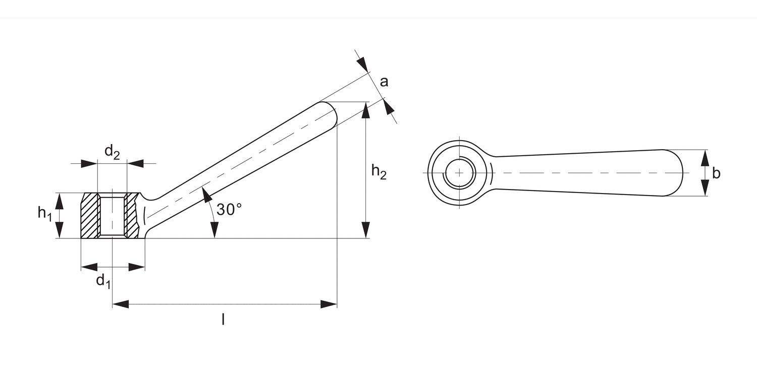 74000 Clamping Levers