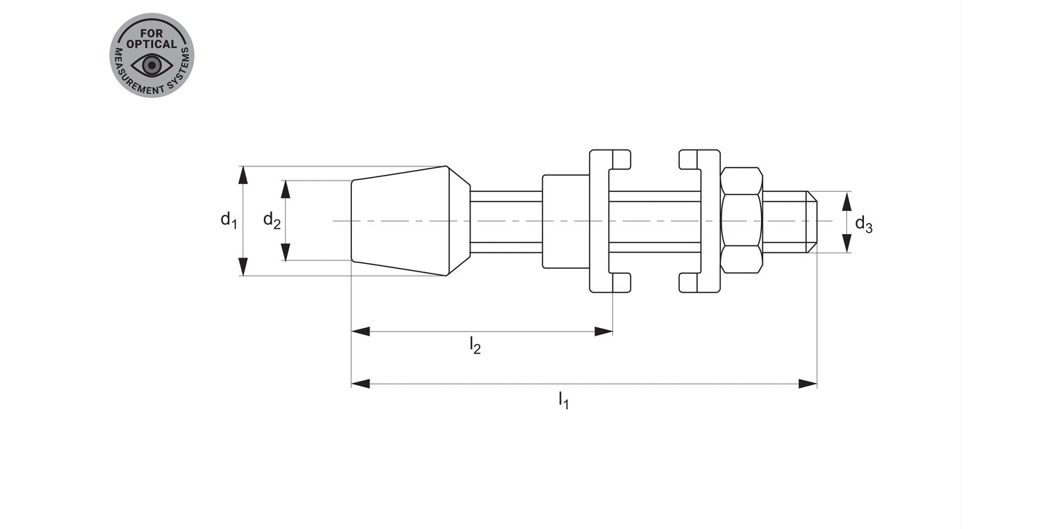 45060.2 Clamping Screw - Black
