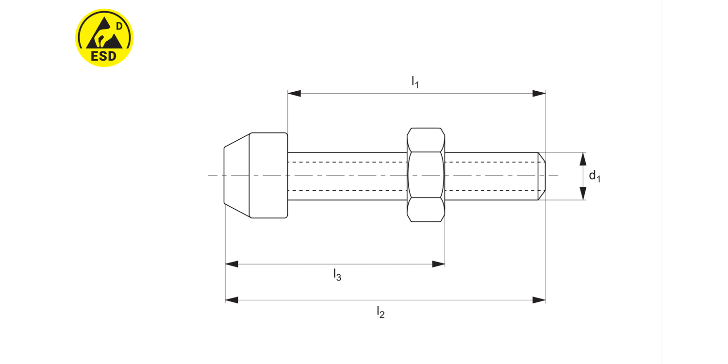 45020.3 ESD Clamping Screws