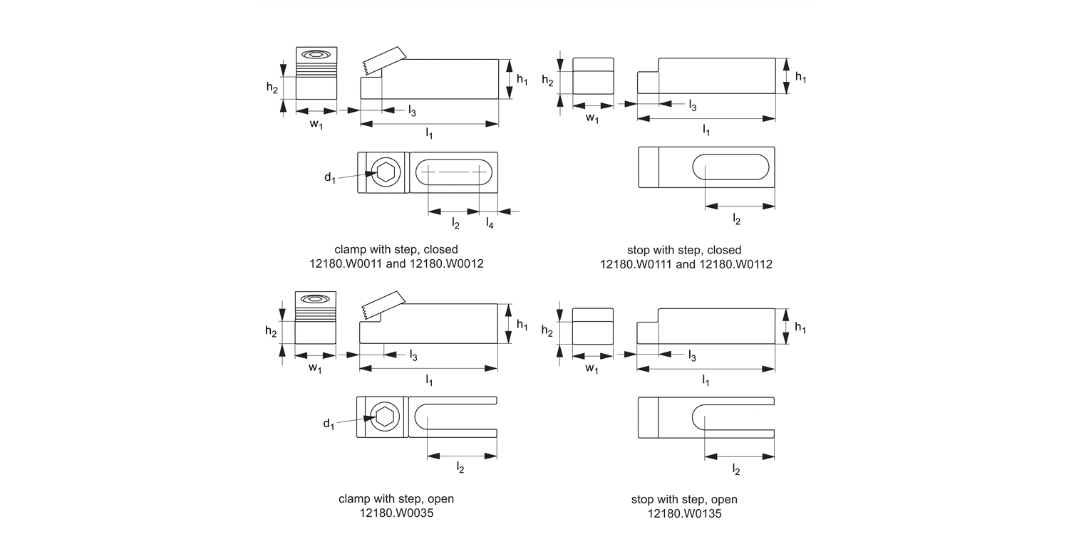 12180.1 Multi-Fixture Clamps and Stops