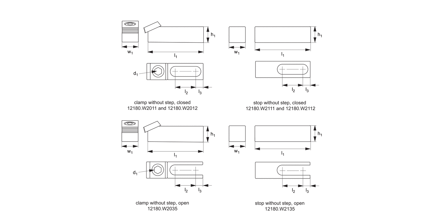 12180.2 Multi-Fixture Clamps and Stops