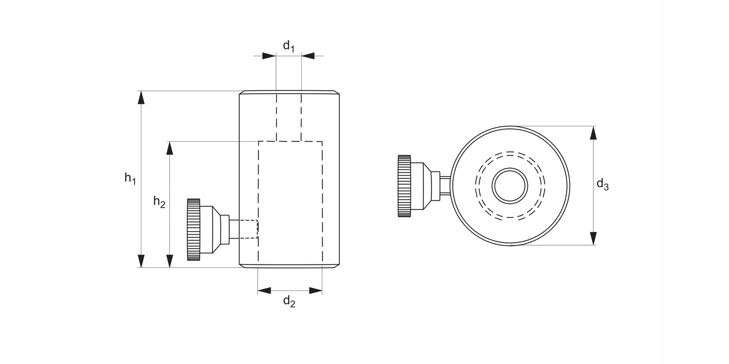 19350 CMM Fixturing Adjustable Stand-off